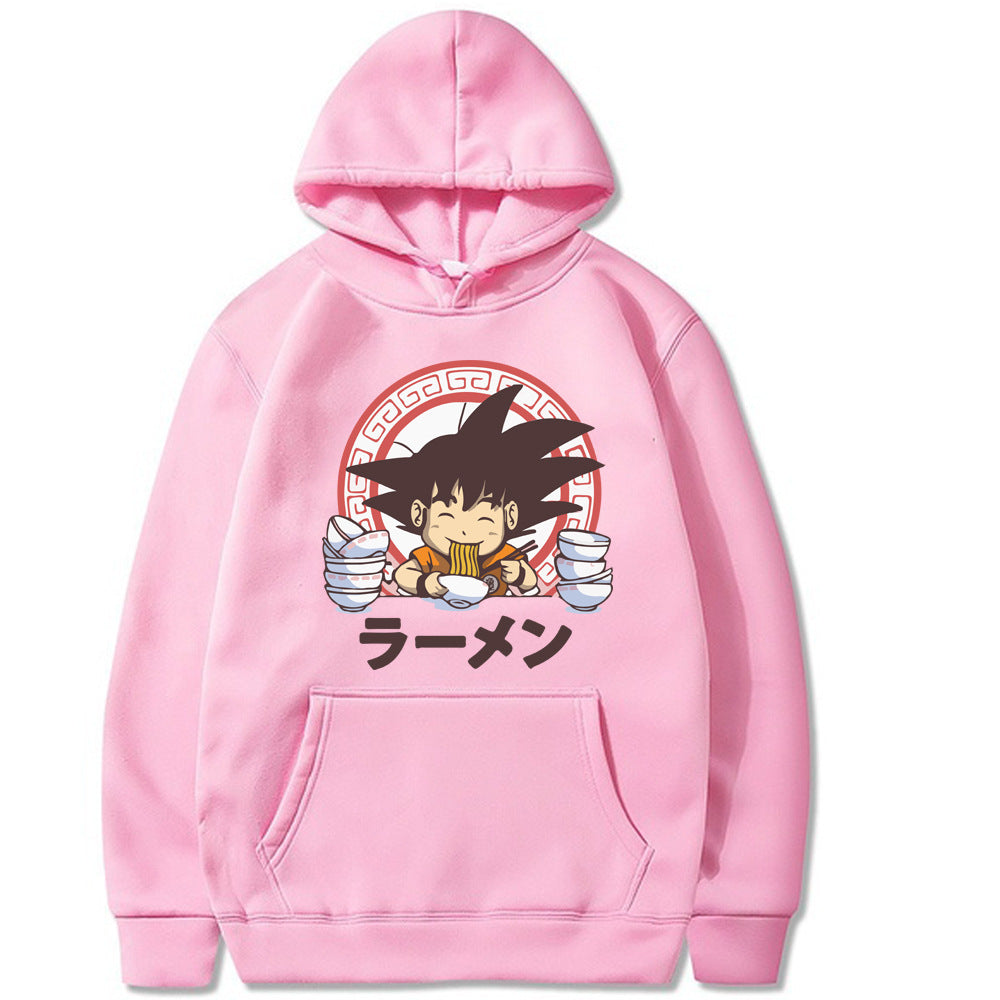 Goku Dragon Ball Printed Hoodie Hooded Sweatshirt