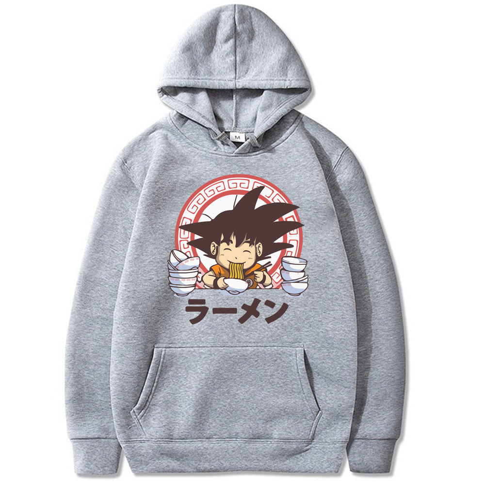 Goku Dragon Ball Printed Hoodie Hooded Sweatshirt