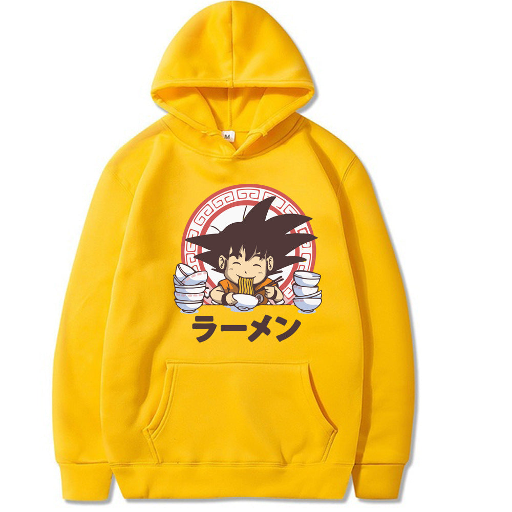 Goku Dragon Ball Printed Hoodie Hooded Sweatshirt