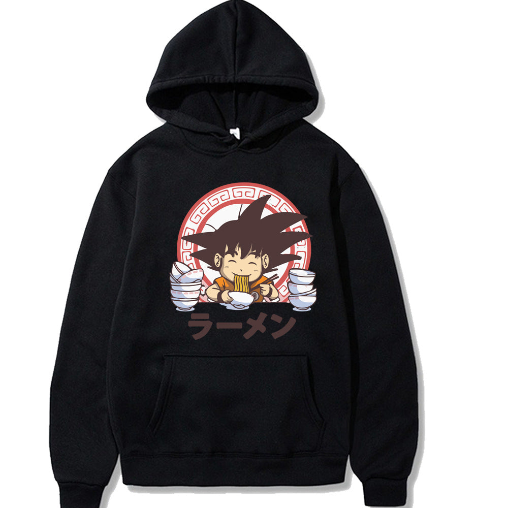 Goku Dragon Ball Printed Hoodie Hooded Sweatshirt