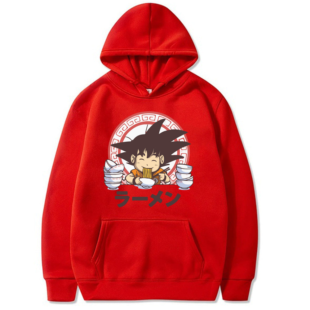 Goku Dragon Ball Printed Hoodie Hooded Sweatshirt